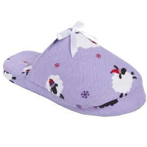 Dreams & Co.  Flannel Slipper - 1 of 4