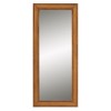 Baxton Studio Rowanne Mid-Century Modern Walnut Brown Rubberwood and Rattan Frame Wall Mirror - 2 of 4