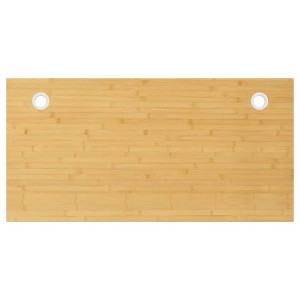 VidaXL Desk Top 31.5 in.x15.7 in.x1.6 in. Bamboo - 1 of 4