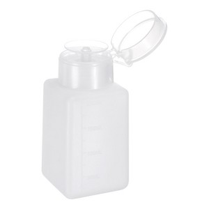 Unique Bargains Press Type ESD Anti-Splash Alcohol Dispenser with Sealing Plastic Lid - 1 of 3