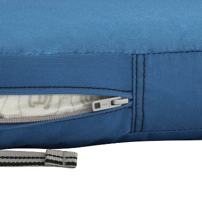 Empire Blue Ravenna Outdoor Bench Cushion 42"W Polyester