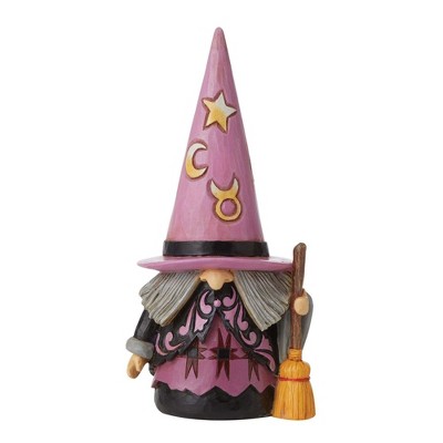 Jim Shore 6.25" Witch Way Gnome Halloween  -  Decorative Figurines