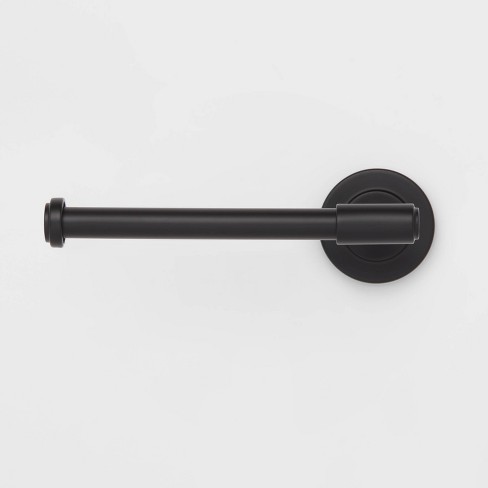 Classic Metal Wall-Mount Toilet Paper Holder Black Finish - Hearth & Hand™  with Magnolia