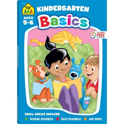 School Zone Kindergarten Basics 96-Page Workbook - (Paperback)