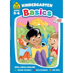 School Zone Kindergarten Basics 96-Page Workbook - (Paperback) - 1 of 4