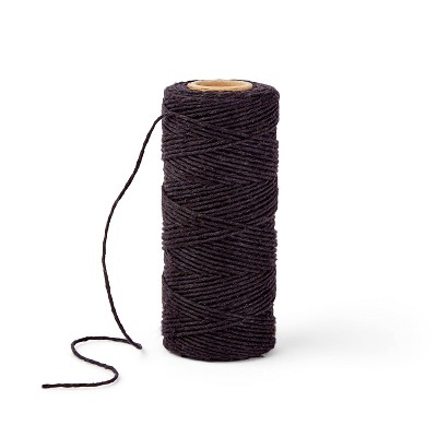 100yd Craft Twine Black - Mondo Llama&#8482;