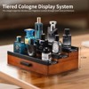 Unique Bargains Wood Velvet Lining Hidden Compartment Perfume Display Organizer - 2 of 4