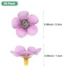 Unique Bargains Silk Decor DIY Wedding Mini Bulk Artificial Daisy Flowers Heads - 3 of 4