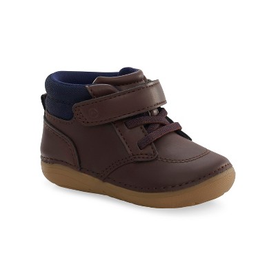 Stride Rite Gannon Kid's First Walking Bootie | 5 | Brown : Target