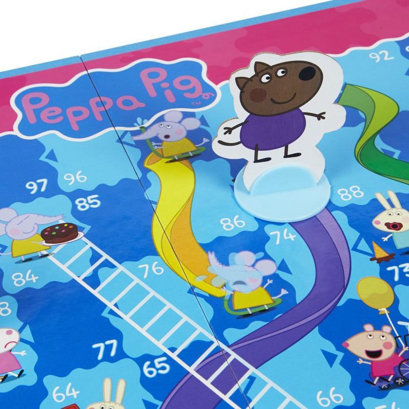 Chutes and Ladders: Peppa Pig Edition Board Game for Kids Ages 3 and Up, for 2-4 Players, 3 of 7
