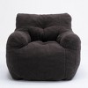 Kumasinova 39" Teddy Bean Bag Chair,Bean Bag Couch with Tufted Memory Foam,Lounge Chair Indoor for All Ages,Comfy Chair for Living Room&Bedroom - 2 of 4