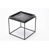 Burnham Home Highlands Side Table Dark Gray - Boraam: Oak Wood, Removable Tray Top, No Assembly Required - 4 of 4