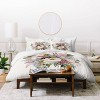 Iveta Abolina Eloise Crepe Floral Duvet Cover & Sham Set - Deny Designs - 2 of 4
