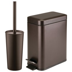 mDesign Slim Toilet Brush Holder Mint Green Toilet Brush Set with Hygienic Cover Compact Toilet Brush and Holder mDesign Slim Toilet Brush Holder Mint Green Toilet Brush Set with Hygienic Cover Compact Toilet Brush and Holder
