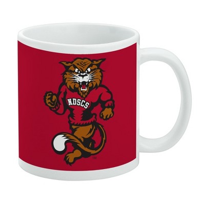 North Dakota State College of Science Primary Logo Ceramic Coffee Mug Novelty Gift Mugs for Coffee Tea and Hot Drinks 11oz White