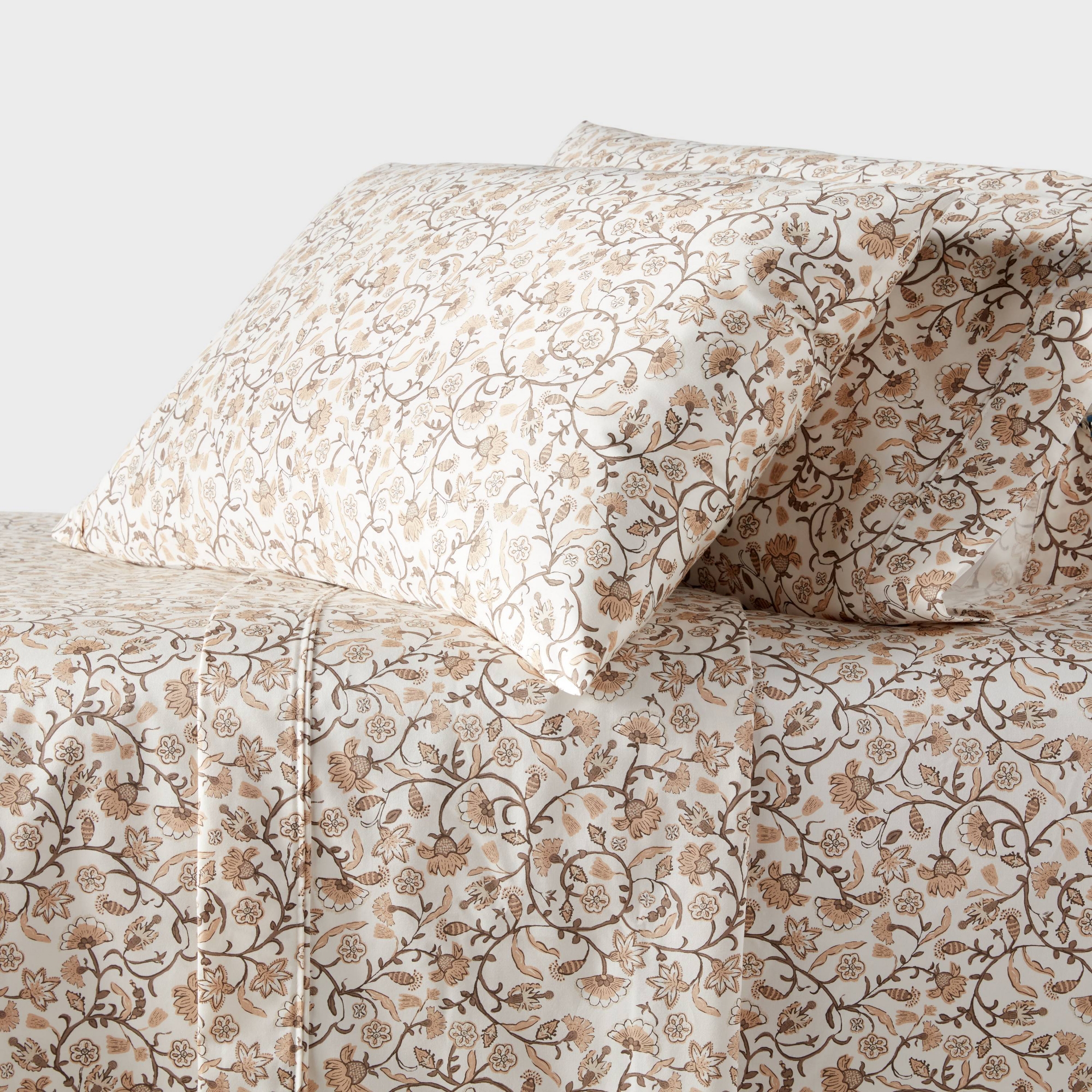 King 400 Thread Count Performance Sheet Set Cool Floral - Threshold™