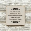 Slickblue Humorous Friend Quote Sign, 7x7 Rustic Wood Plaque with Hanging and Shelf Options, Multiple Colors - 3 of 3