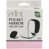 J&V TEXTILES Compact Mirror, 1X/3X Magnification Pocket Mirror, Mini Mirror for Purse, Pocket,Travel and Present - 3 of 4