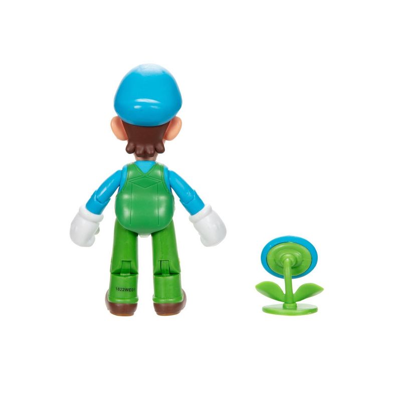 Nintendo Super Mario Ice Luigi with Ice Flower Action Figure, 6 of 8