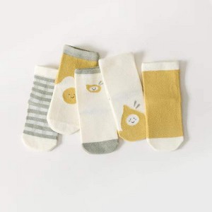 MyKids-USA Spring Middle Tube Socks 1Lot=5pairs - 1 of 4