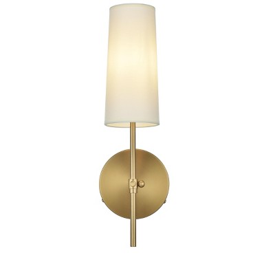 Elegant Lighting Mel 5 inch Wall Sconce in Satin Gold