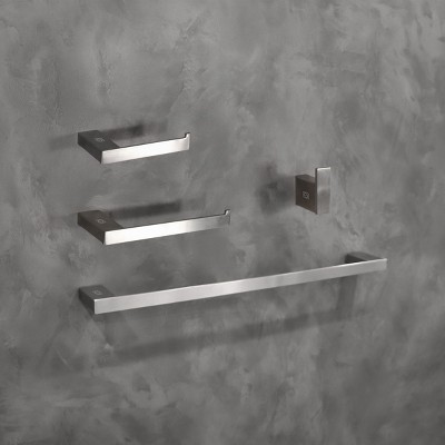 Sofia Brushed Nickel 4-Piece Bathroom Hardware Set