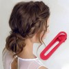 Unique Bargains Women's Classic Fashion Hair Clips 2.36"x0.67"x0.47" 3 Pcs - 2 of 3