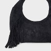 Soft Fringe Crescent Handbag - Universal Thread™ - 4 of 4