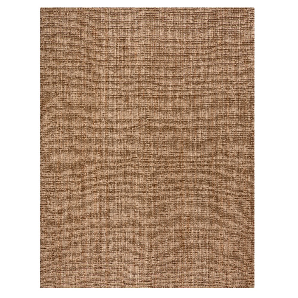 9'x12' Solid Woven Area Rug Natural/Gray - Safavieh