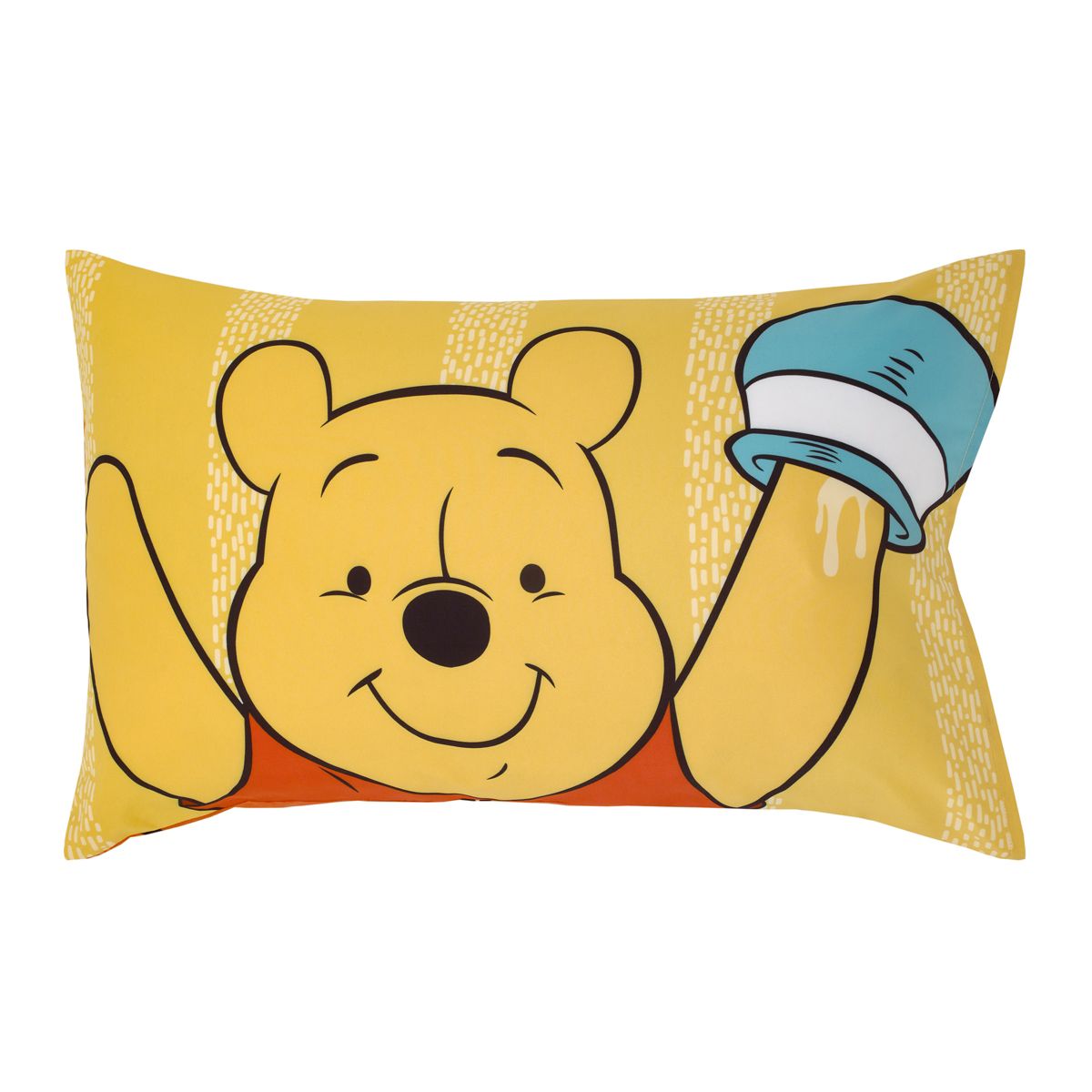Disney Winnie the Pooh Funny Friends Aqua, Gold, Blue and Orange, Tigger, Eeyore and Piglet 4 Piece Toddler Bed Set - thumbnail 5