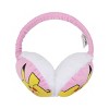 Pokémon Pikachu Youth 2-Piece Pink Ear Muffs & Magic Gloves Set - 2 of 4