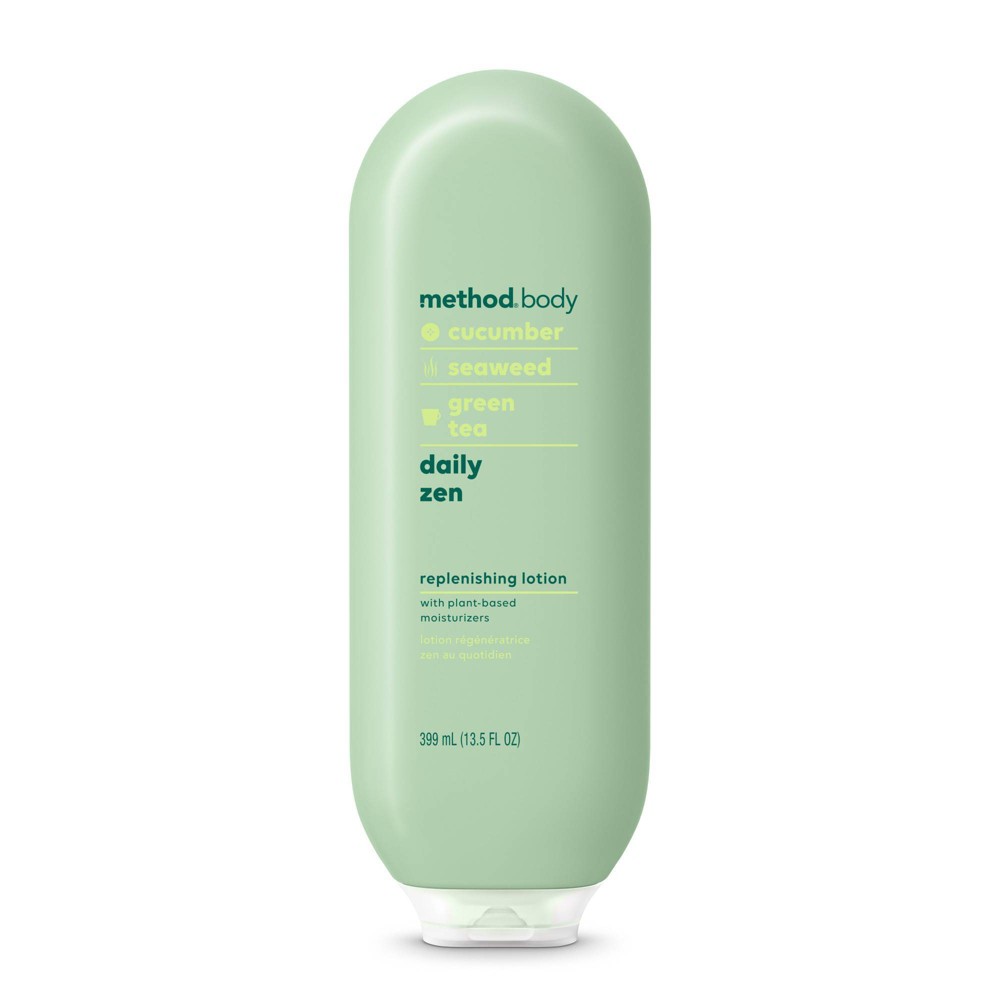 Photos - Cream / Lotion Method Daily Zen Body Lotion Cucumber & Green Tea - 13.5 fl oz 