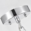 Homestock Solbi Contemporary 6 Light Oil Rubbed Bronze Large Chandelier Ceiling Fixture 24" Wide - 4 of 4