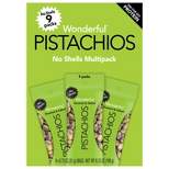 Wonderful No shell Roasted Salted Pistachios Multipack - 4ct