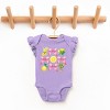 The Juniper Shop Coquette Lemonade Chart Flutter Sleeve Bodysuit - 18M - Lavender - 2 of 4