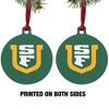 University of San Francisco Primary Logo Aluminum Holiday Christmas Tree Ornament - 2 of 4