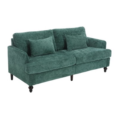 NicBex 68.9 Inch Modern Chenille Loveseat Sofa,2 Seater Sofa with Removable Seat Cushion for Living Room,Apartment,Bedroom