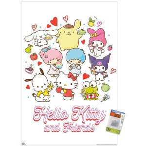 Trends International Hello Kitty and Friends - Kawaii Favorite Flavors Unframed Wall Poster Prints - 1 of 4