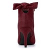 Allegra K Women's Pointed Toe Stiletto Heel Ankle Boots - 3 of 4