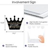 Big Dot of Happiness Prom School Spirit - High School Dance Party Wall Decoration - Involvement Sign - 3 of 4