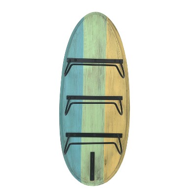 Beachcombers Wood Surfboard Winerack