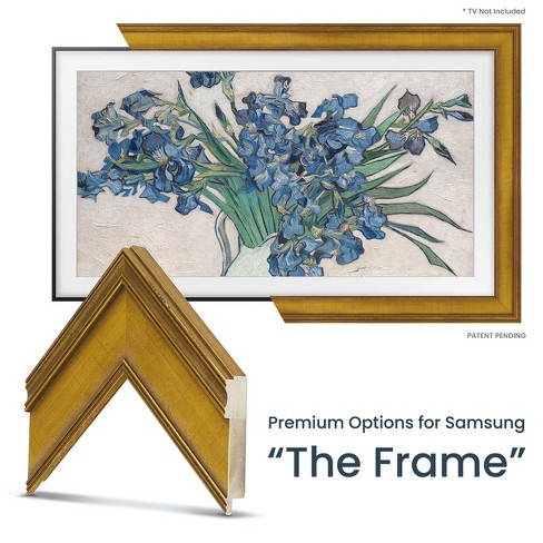 Deco Tv Frames 55 Customizable Frame For Samsung The Frame 21 Tv Target