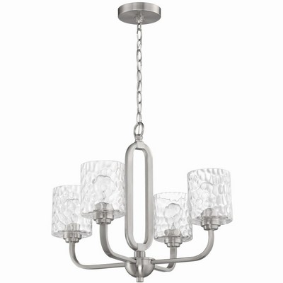 Craftmade Lighting 4 - Light Chandelier in  Brushed Polished Nickel