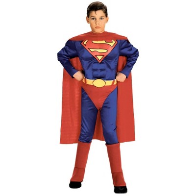 Rubies Superman with Chest Child Halloween Costume, Large 10-12