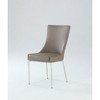 Chintaly Imports,Contemporary Club-Style Dining Chair - Set of 2 - 4 of 4