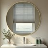 MAYEERTY 20in Round Wall Mirror Vanity Mirror for Bathroom，Black - 2 of 4