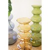 Large Glass Bubble Vase – Green – 24" Tall Decorative Accent by Kalalou - 4 of 4