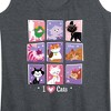 Women's - Disney - Cats & Dogs Graphic Racerback Tank - 2 of 4