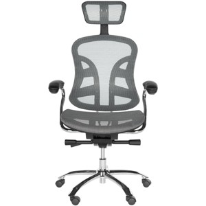 Jarlan Desk Chair - Grey - Safavieh - 1 of 4