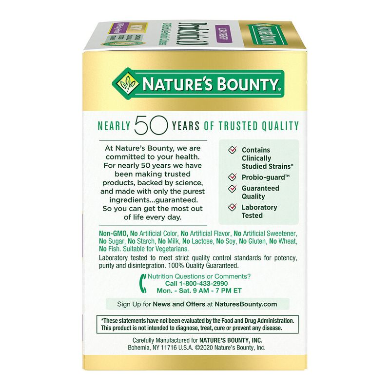 Nature&#39;s Bounty Probiotic 10 Capsule - 30ct, 3 of 7